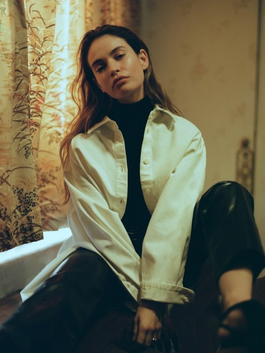Лили Джеймс (Lily James) в фотосессии для журнала Porter Edit Лили Джеймс (Lily James) в фотосессии для журнала Porter Edit
