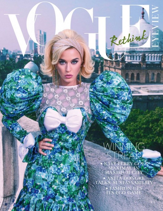 Кэти Перри (Katy Perry) в фотосессии для журнала Vogue India