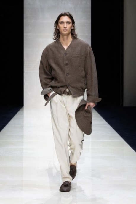 GIORGIO ARMANI Весна/Лето 2025 MENSWEAR