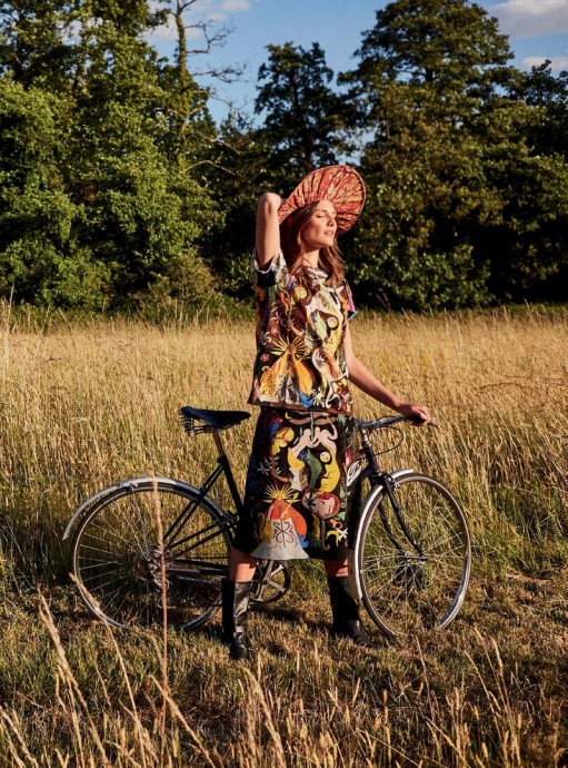 Charlotte Wiggins for Town & Country UK by Josh Shinner