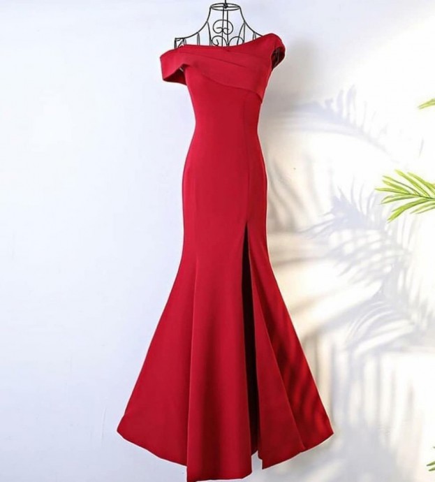Очень красивые платья в красных оттенках