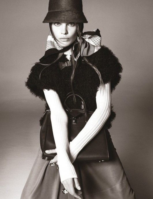 Natalia Vodianova for W Magazine by Steven Meisel