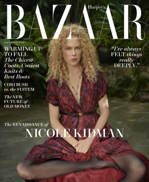 Николь Кидман (Nicole Kidman) в фотосессии для журнала Harper’s Bazaar Magazine