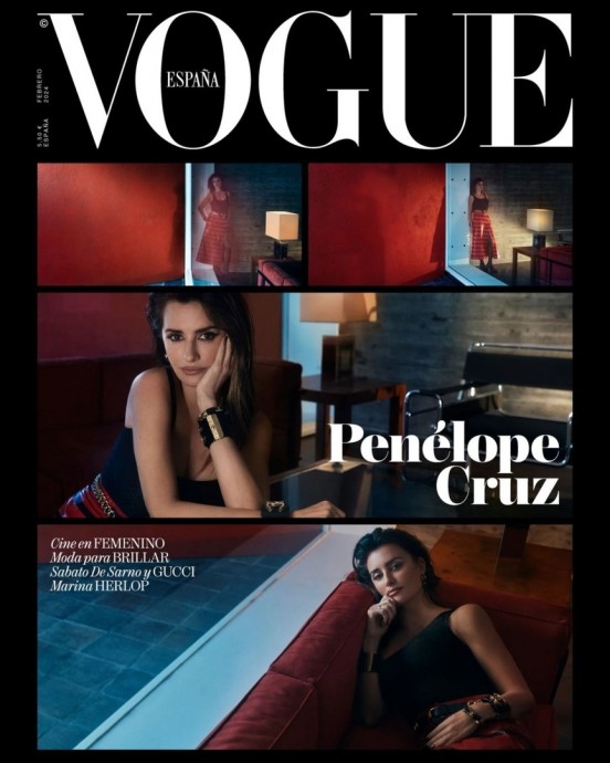 Пенелопа Крус (Penelope Cruz) в фотосессии для журнала Vogue Spain (2024)