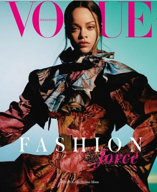Rihanna for Vogue Hong Kong by Hanna Moon