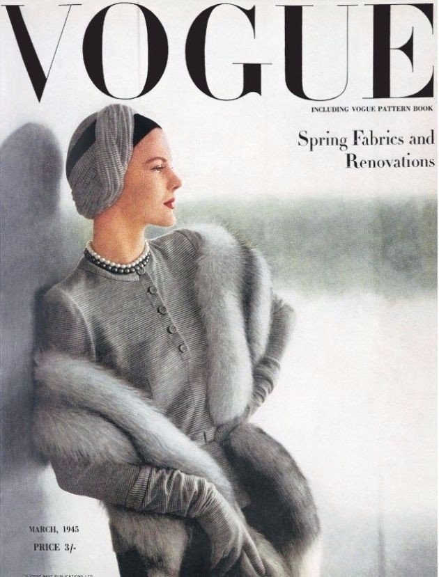 Изысканные модели со страниц Vogue прошлого века!
