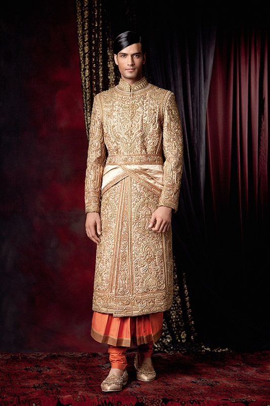 Современная индийская мужская мода от Tarun Tahiliani