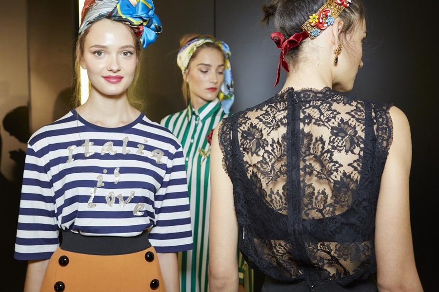 За кулисами Dolce&Gabbana!