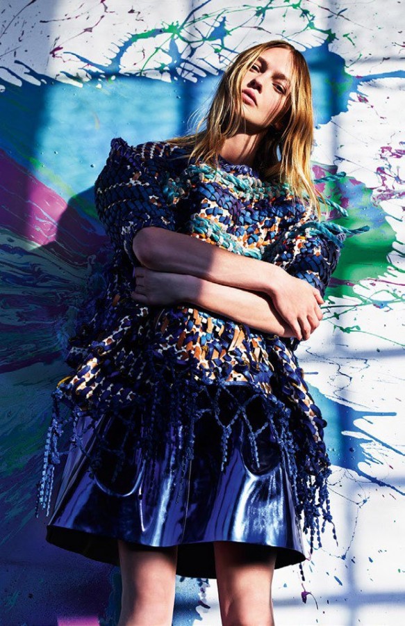 Sasha Pivovarova for Vogue Italia by Mario Sorrenti Sasha Pivovarova for Vogue Italia by Mario Sorrenti