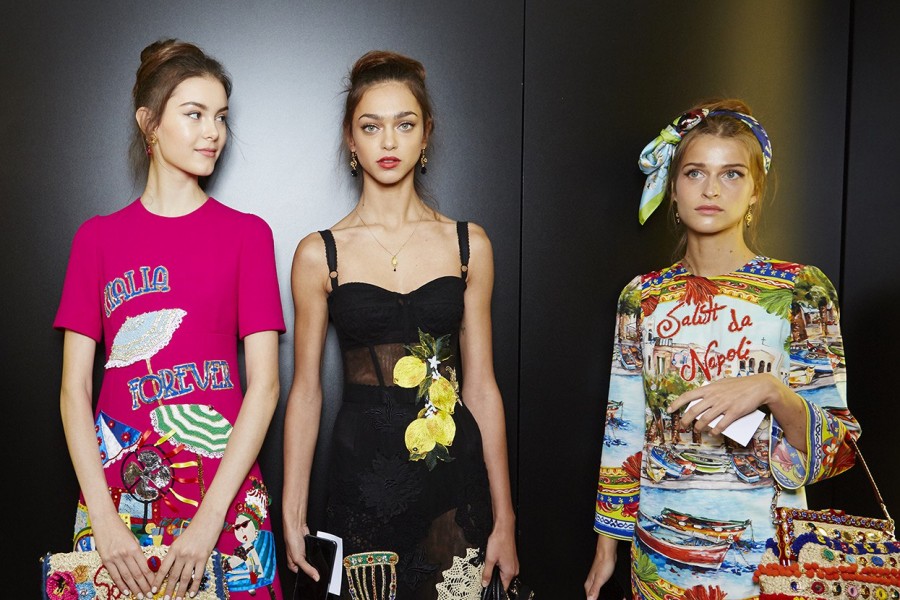 За кулисами Dolce&Gabbana!
