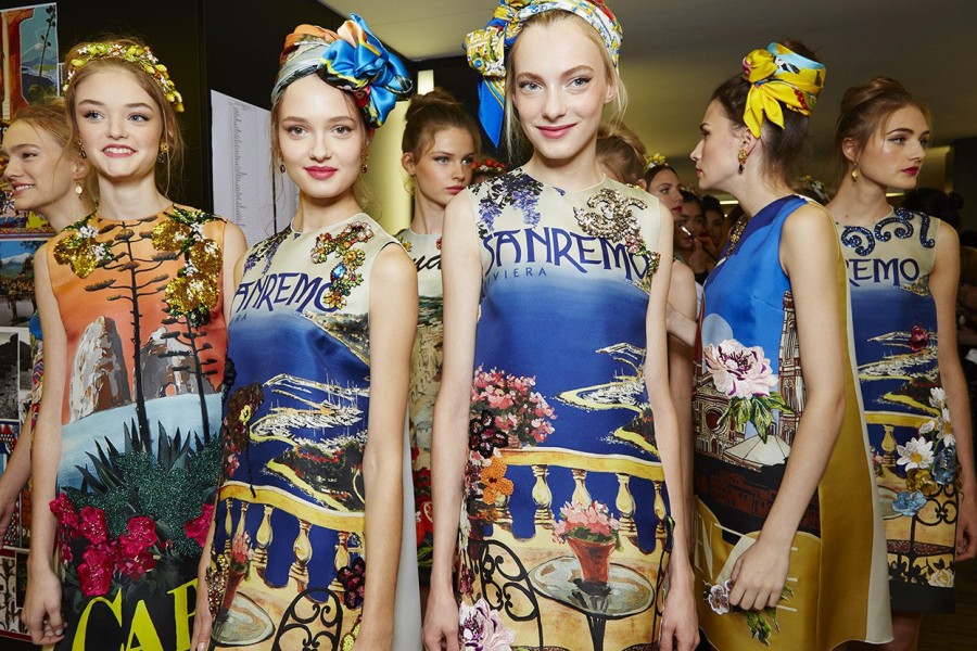 За кулисами Dolce&Gabbana!