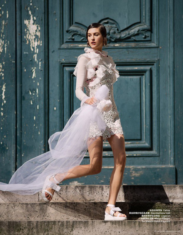 Athena Wilson for Bazaar China by Benjamin Kanarek Athena Wilson for Bazaar China by Benjamin Kanarek