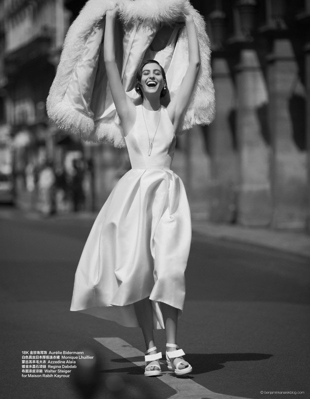 Athena Wilson for Bazaar China by Benjamin Kanarek Athena Wilson for Bazaar China by Benjamin Kanarek