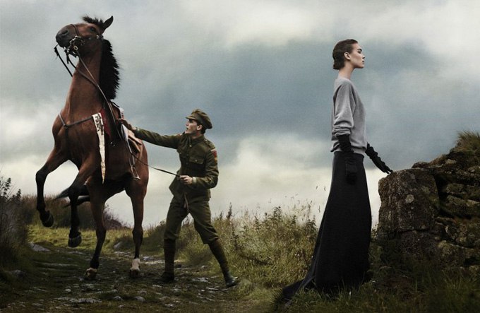 Arizona Muse and Jeremy Irvine by David Sims Arizona Muse and Jeremy Irvine by David Sims