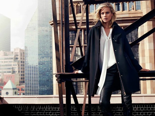 Carolyn Murphy & David Gandy for Massimo Dutti Campaign Carolyn Murphy & David Gandy for Massimo Dutti Campaign