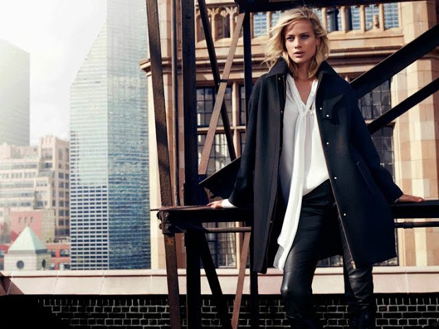 Carolyn Murphy & David Gandy for Massimo Dutti Campaign