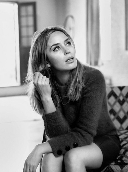 Emily Blunt for Vogue UK by Josh Olins Emily Blunt for Vogue UK by Josh Olins