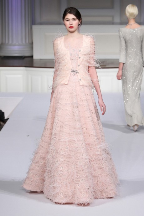 Модели коллекции Oscar De La Renta