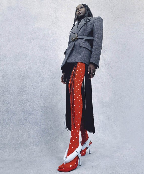 Адут Акеч (Adut Akech) в фотосессии для журнала Vogue Australia Адут Акеч (Adut Akech) в фотосессии для журнала Vogue Australia