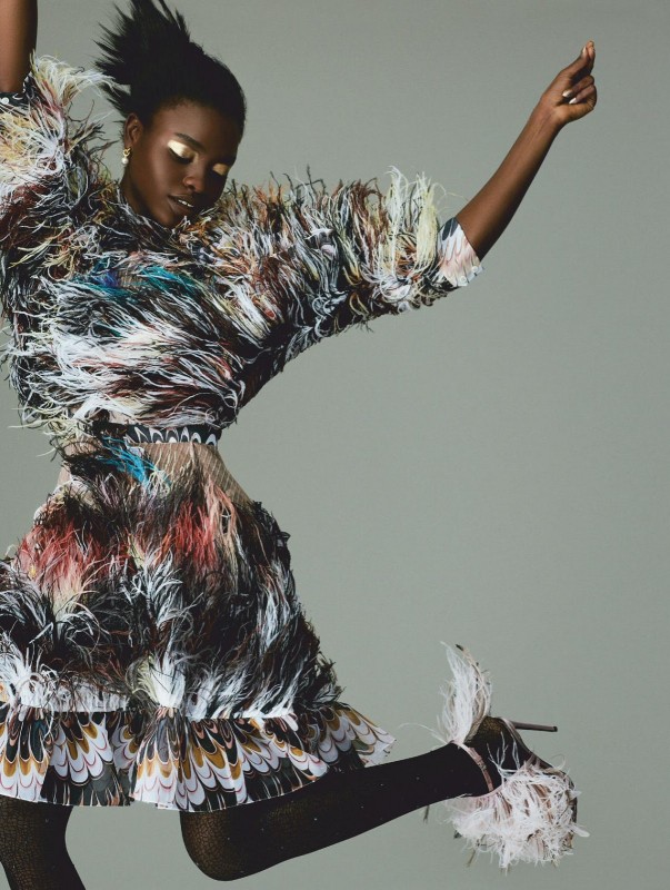Olamide Ogundele for Elle UK by Daniel Clavero Olamide Ogundele for Elle UK by Daniel Clavero