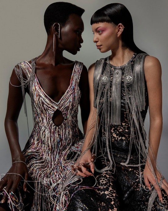 Valerie Scherzinger, Adot Gak & Nat Renelle for Vogue Italia Online by Alberto Maria Colombo Valerie Scherzinger, Adot Gak & Nat Renelle for Vogue Italia Online by Alberto Maria Colombo