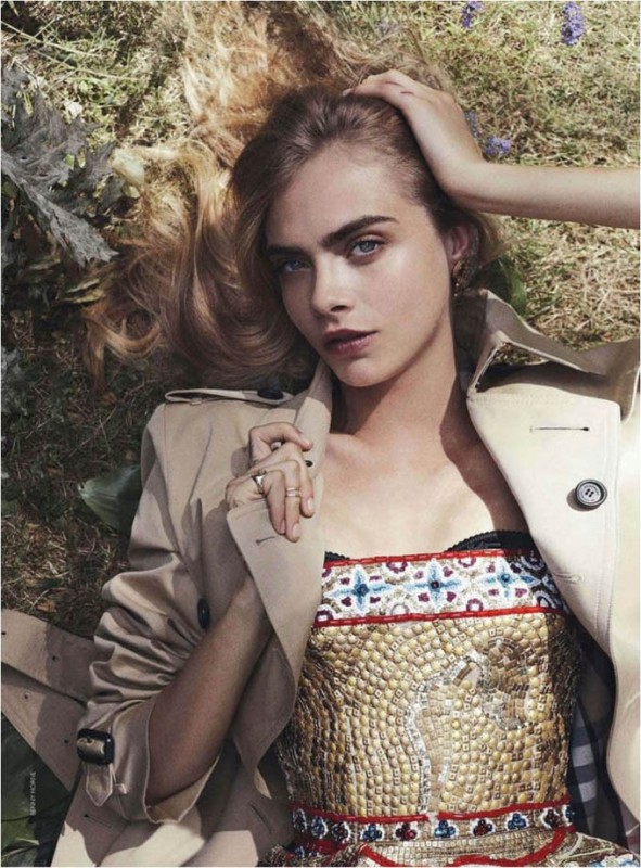 Cara Delevingne for Vogue Australia by Benny Horne