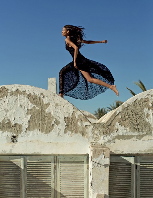 Cindy Bruna for Vogue Arabia by Julian Torres