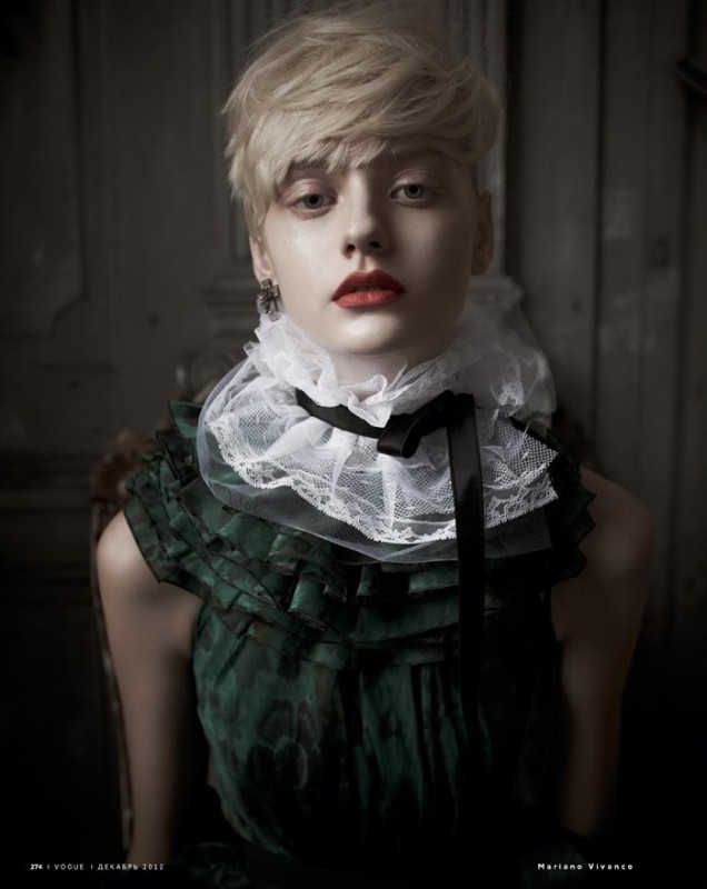 Nastya Kusakina by Mariano Vivanco