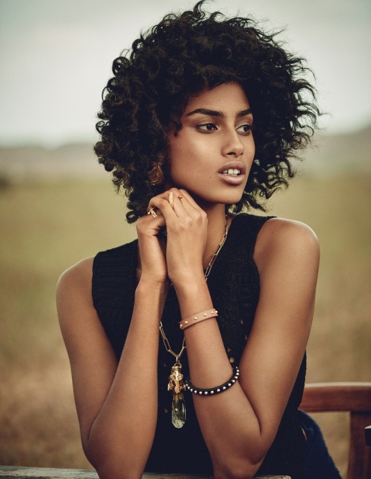 Imaan Hammam for Vogue Spain by Boo George