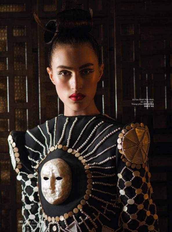 India Ruiterman for Elle Vietnam by Benjamin Kanarek