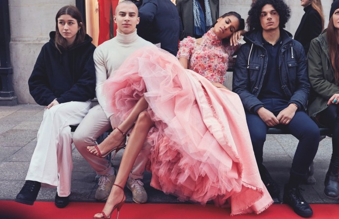 Cindy Bruna for Elle Italia by Pierre Alban Hue De Fontenay Cindy Bruna for Elle Italia by Pierre Alban Hue De Fontenay
