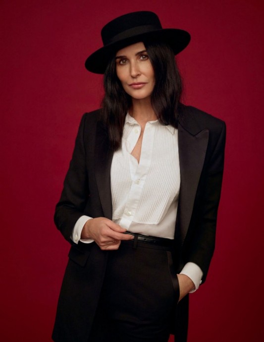 Деми Мур (Demi Moore) в фотосессии для журнала Vogue Spain