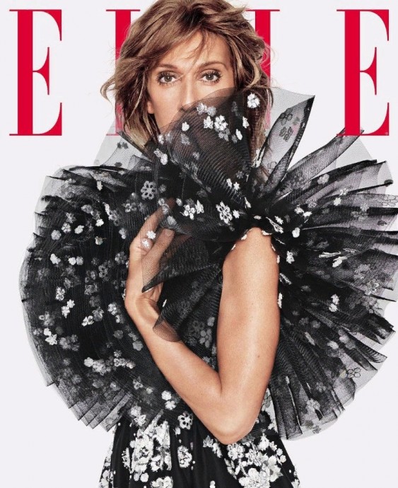 Селин Дион стала героиней нового выпуска журнала Elle