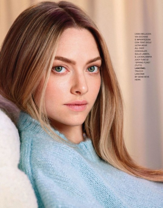 Аманда Сейфрид (Amanda Seyfried) в фотосессии для журнала Grazia Italy (2022)