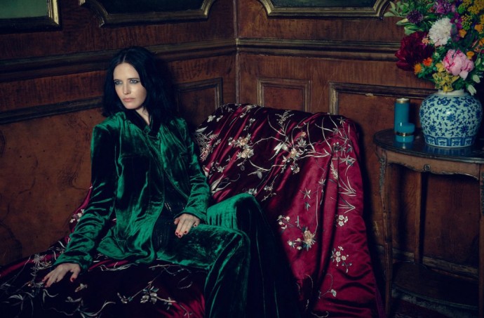 Eva Green for Cosmopolitan UK by Sofia Sanchez and Mauro Mongiello