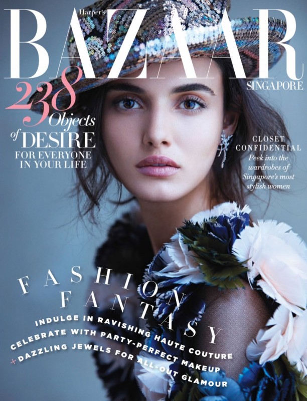 Blanca Padilla for Harper’s Bazaar by Diego Uchitel