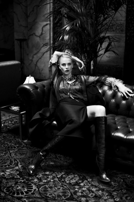 Charlize Theron and Kristen Stewart by Mikael Jansson Charlize Theron and Kristen Stewart by Mikael Jansson