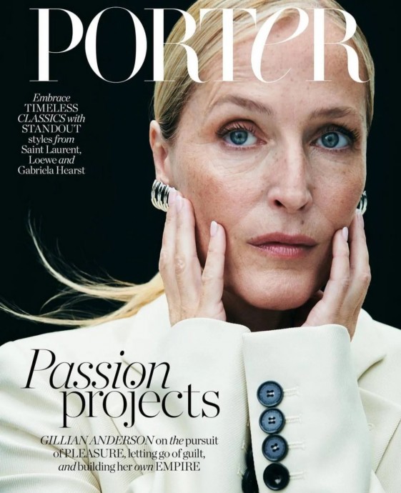 Джиллиан Андерсон снялась для кавер-стори жуpнала Porter Джиллиан Андерсон снялась для кавер-стори жуpнала Porter