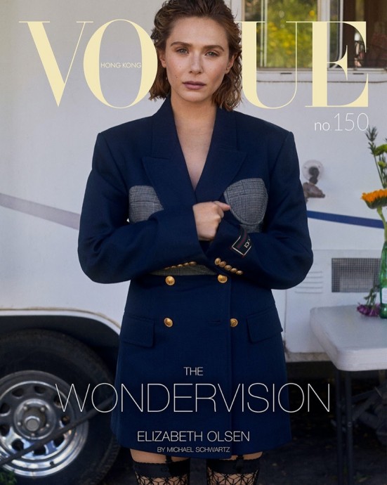 Элизабет Олсен (Elizabeth Olsen) в фотосессии для журнала Vogue Hong Kong