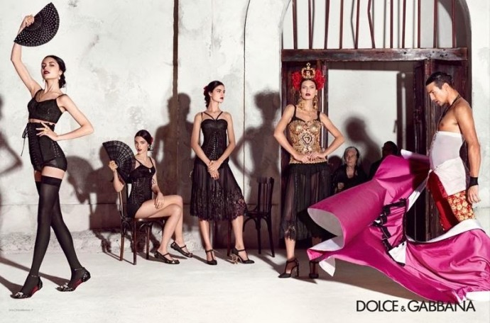 Bianca Balti for Dolce & Gabbana Campaign