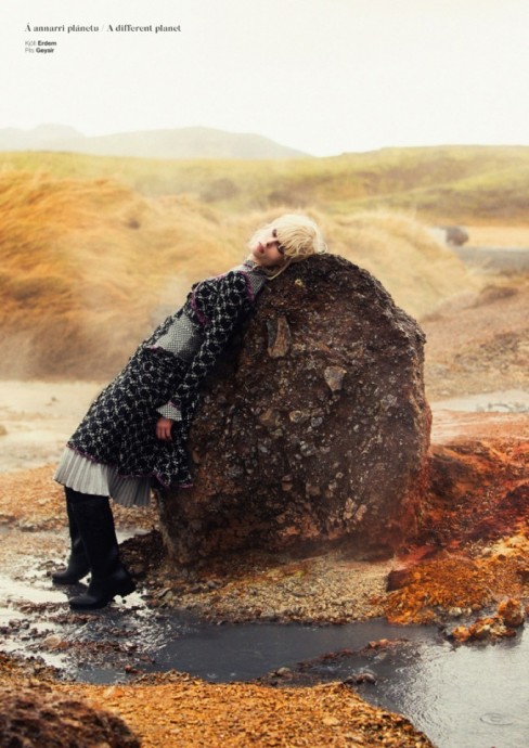 Coco Rocha for Glamour Iceland by Silja Magg