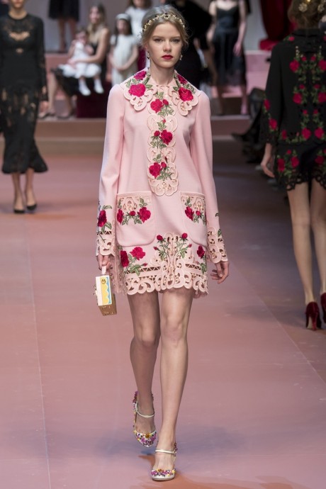 Модели коллекции Dolce & Gabbana