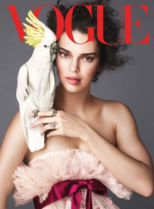 Кендалл Дженнер (Kendall Jenner) в фотосессии для журнала Vogue US