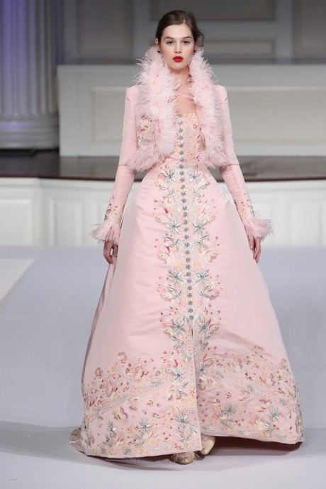 Модели коллекции Oscar De La Renta