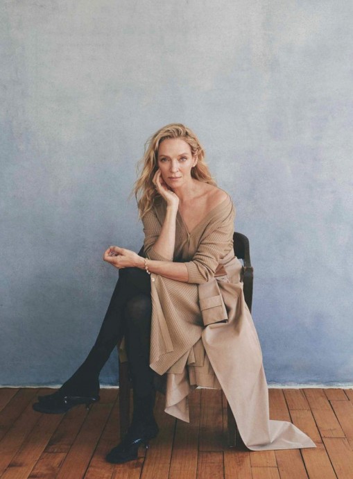 Ума Турман (Uma Thurman) в фотосессии для журнала Vogue Spain Ума Турман (Uma Thurman) в фотосессии для журнала Vogue Spain