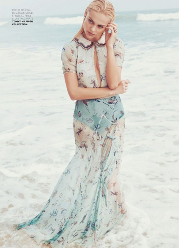 Viktoriya Sasonkina for ELLE Romania by Dan Beleiu Viktoriya Sasonkina for ELLE Romania by Dan Beleiu