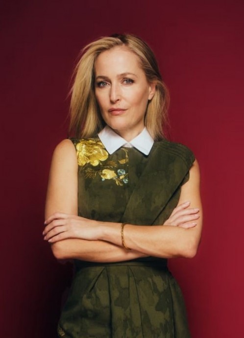 Джиллиан Андерсон (Gillian Anderson) в фотосессии для журнала The Observer (2024)