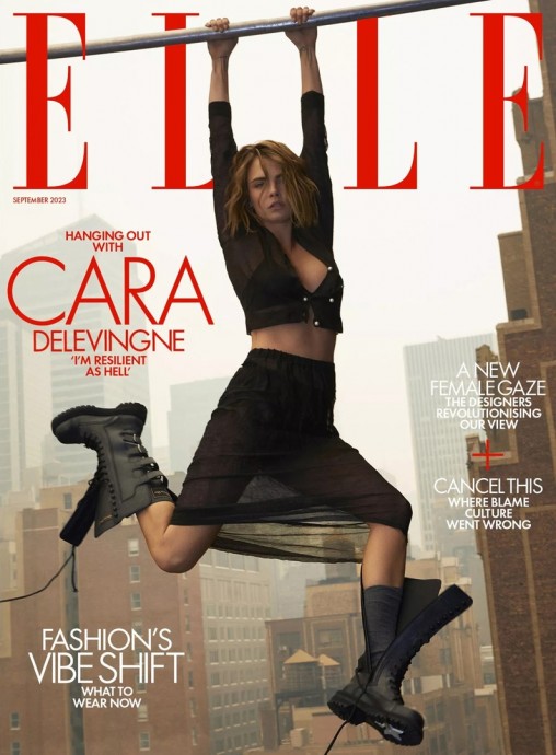 Кара Делевинь (Cara Delevingne) в фотосессии для журнала Elle UK (2023) Кара Делевинь (Cara Delevingne) в фотосессии для журнала Elle UK (2023)