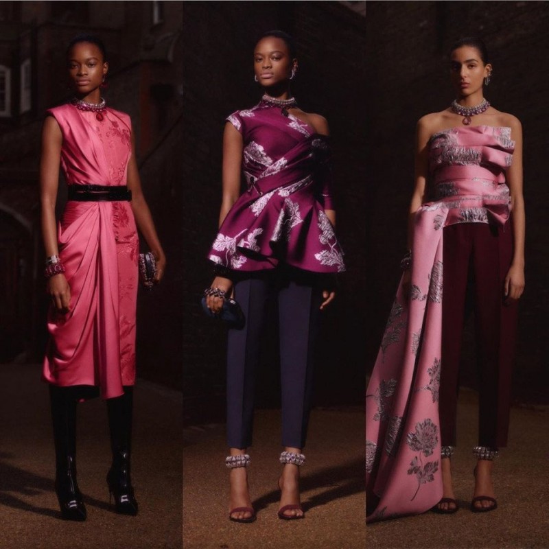 Очень интересная коллекция Alexander McQueen Pre-Fall 2019 Очень интересная коллекция Alexander McQueen Pre-Fall 2019