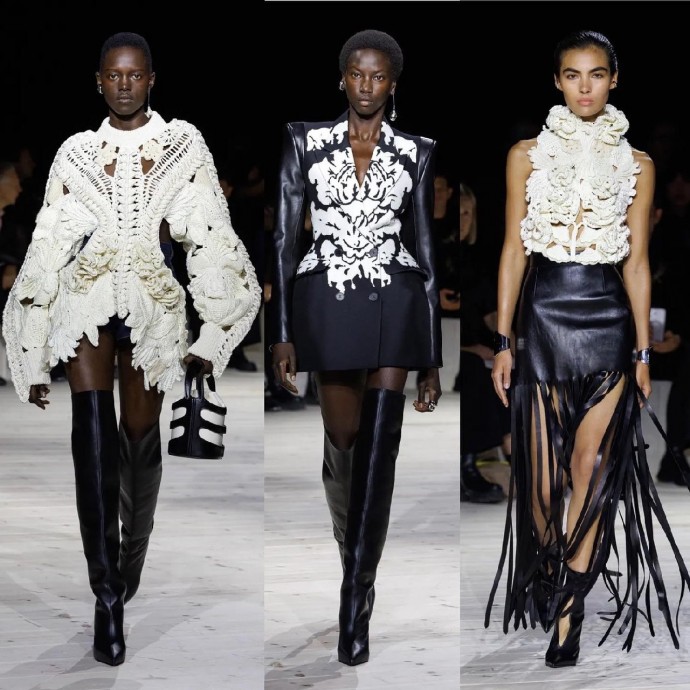 Alexander Mcqueen Spring 2024 Ready To Wear Collection Alexander Mcqueen Spring 2024 Ready To Wear Collection